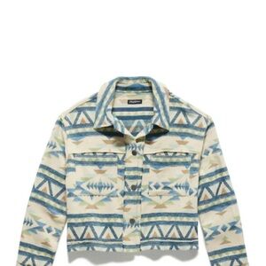 Flag & Anthem Aztec Cropped Jacket